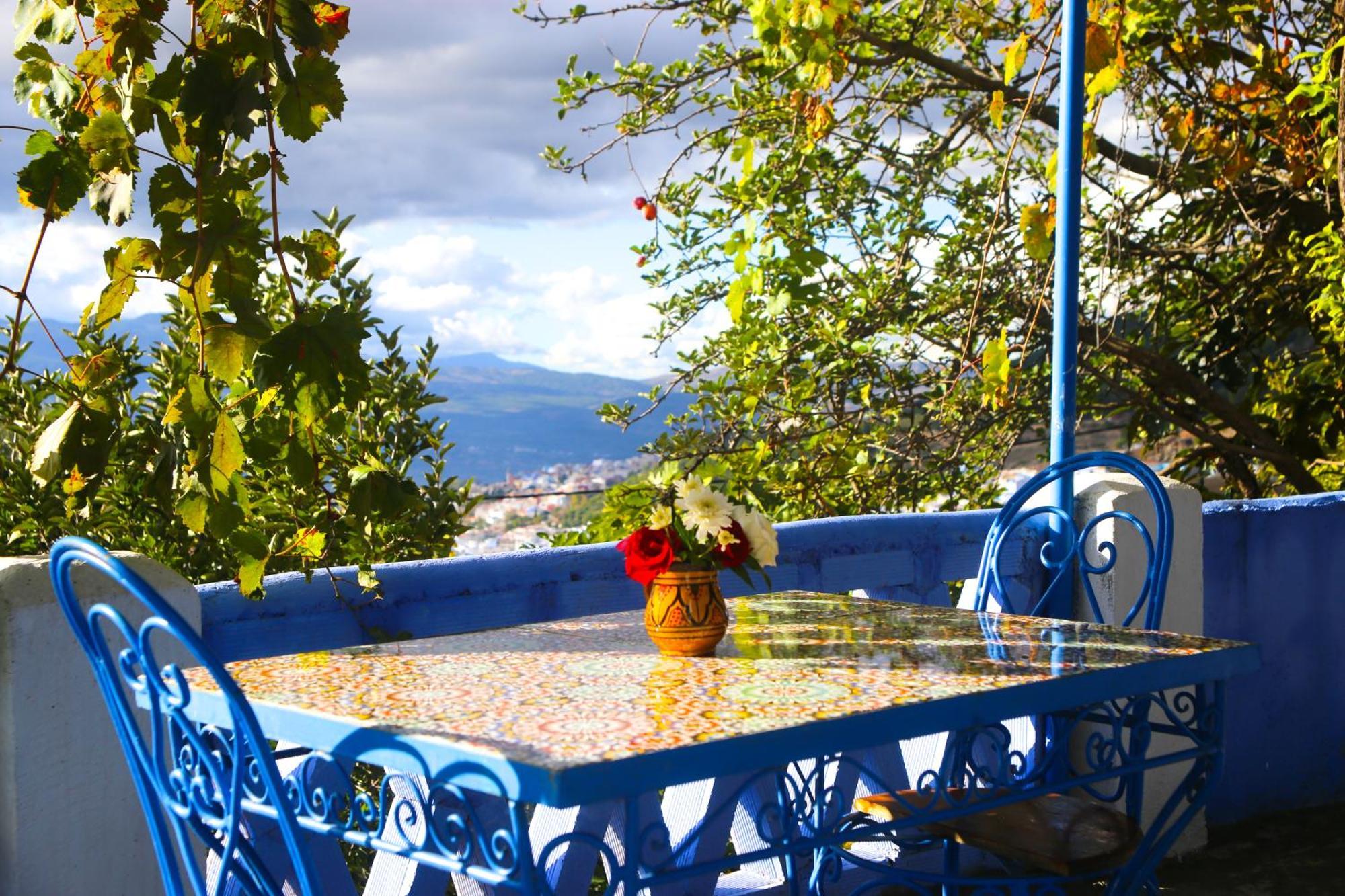 Blue House Town Villa Chefchaouen Buitenkant foto